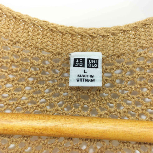 ユニクロ UNIQLO 3Dメッシュカーディガン レディース L