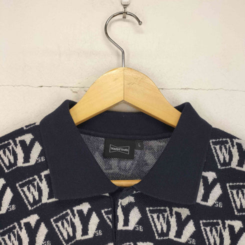 ウェイステッドユース WASTED YOUTH knit polo メンズ JPN:L