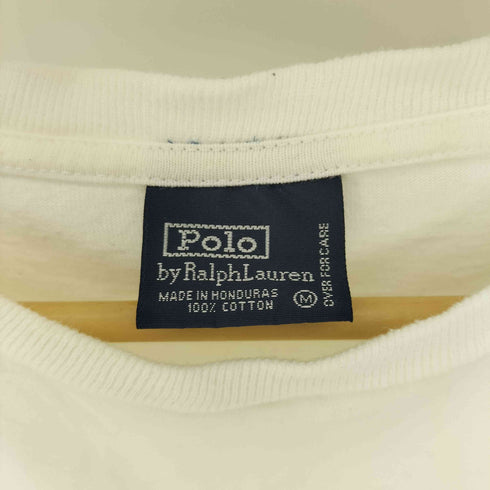 ポロバイラルフローレン Polo by RALPH LAUREN POLO カレッジプリント S/S Tシャツ メンズ import:M