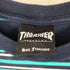 スラッシャーマガジン THRASHER MAGAZINE ロゴ刺繍ボーダーTシャツ メンズ JPN:M