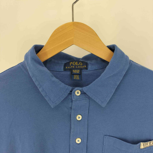 ポロラルフローレン POLO RALPH LAUREN USRL ポケット ポロシャツ メンズ import:XL