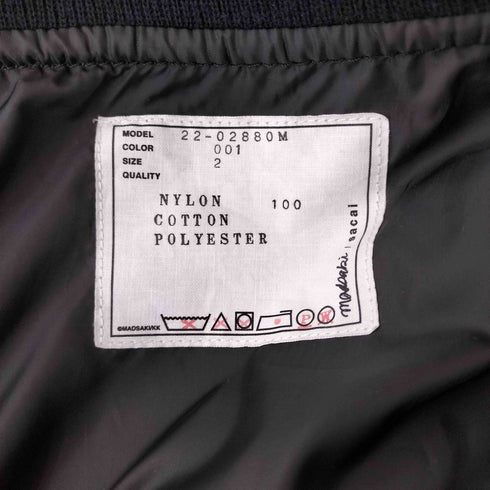 サカイ Sacai 22AW MADSAKI Nylon Twill Blouson メンズ JPN:2