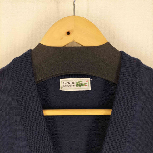 シュミーズラコステ CHEMISE LACOSTE ロゴワッペン ウール カーディガン メンズ 5