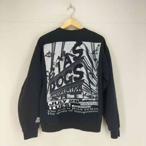 BIAS DOGS 両面プリントクルーネックスウェット メンズ JPN:M