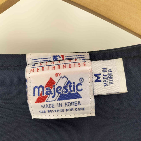マジェスティック MAJESTIC 90-00S ヘビーウェイト スナップボタン ベースボールユニフォーム ジャケット メンズ import:M