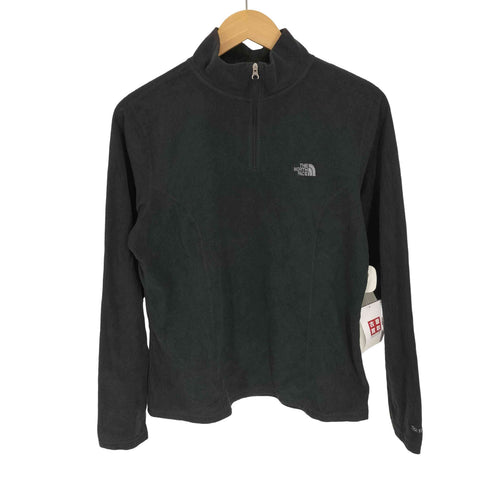 ザノースフェイス THE NORTH FACE ロゴ刺繍 VF Europe BVBA ユーロ規格 ロゴ刺繍 TKA 100 ハーフジップ フリースカットソー レディース import:L