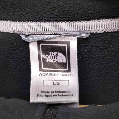 ザノースフェイス THE NORTH FACE ロゴ刺繍 VF Europe BVBA ユーロ規格 ロゴ刺繍 TKA 100 ハーフジップ フリースカットソー レディース import:L