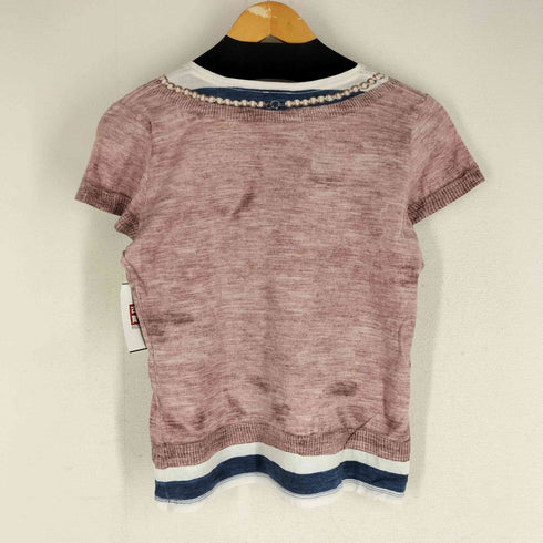 ポールスミスプラス Paul+ Paul Smith 転写プリント 半袖シャツ レディース JPN:M
