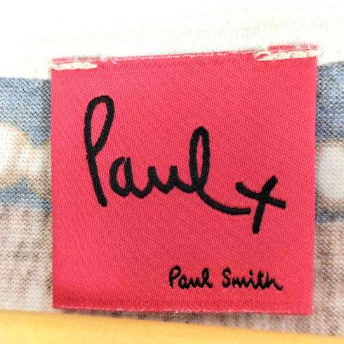 ポールスミスプラス Paul+ Paul Smith 転写プリント 半袖シャツ レディース JPN:M