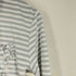 ラバンスポーツ LANVIN SPORT ボーダー フリル レ―ス ロングスリーブカットソー レディース 42