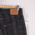 リーバイス LEVI STRAUSS&CO 503 J22刻印 ツーホースマーク チェックパンツ メンズ W32 L33