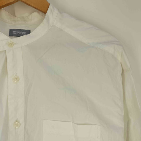 マッキントッシュフィロソフィー MACKINTOSH PHILOSOPHY コットン バンドカラーシャツ レディース 6
