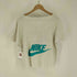 ナイキ NIKE 90S 銀タグ CROSS TRAINING プリント バック ロゴプリント リメイク クロップド スウェット Tシャツ メンズ import:L