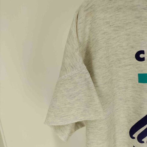 ナイキ NIKE 90S 銀タグ CROSS TRAINING プリント バック ロゴプリント リメイク クロップド スウェット Tシャツ メンズ import:L