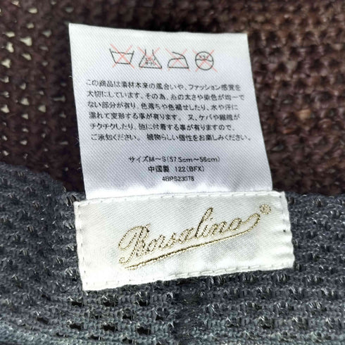 ボルサリーノ Borsalino ラフィアハット レディース