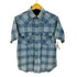 リーバイス Levis 半袖シャツ ウエスタン 青チェック メンズ JPN:M