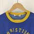 ラングラー Wrangler 70-80S CHRISTIAN COLLEGE FOOTBALL カレッジプリント ゲームシャツ メンズ import:L