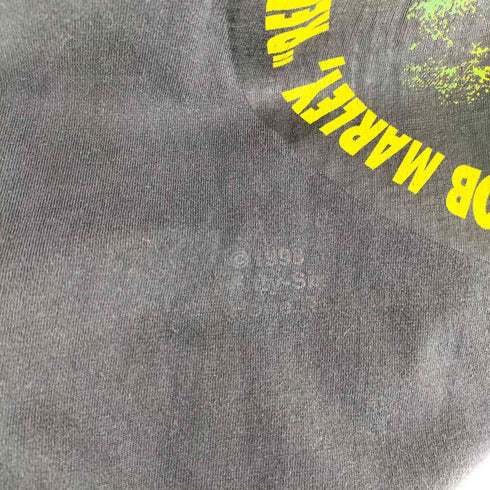 ウォールオブフェイム wall of fame 1998コピーライト BOB MARLEY クルーネックTシャツ メンズ