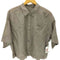 ユナイテッドアローズグリーンレーベルリラクシング UNITED ARROWS green label relaxing シアー クロップド シャツ レディース