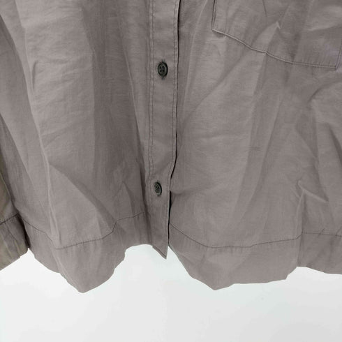 ユナイテッドアローズグリーンレーベルリラクシング UNITED ARROWS green label relaxing シアー クロップド シャツ レディース