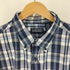 ランズエンド LANDS END 00S インド綿 ボタンダウン チェック S/S シャツ メンズ import:XL