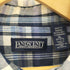 ランズエンド LANDS END 00S インド綿 ボタンダウン チェック S/S シャツ メンズ import:XL