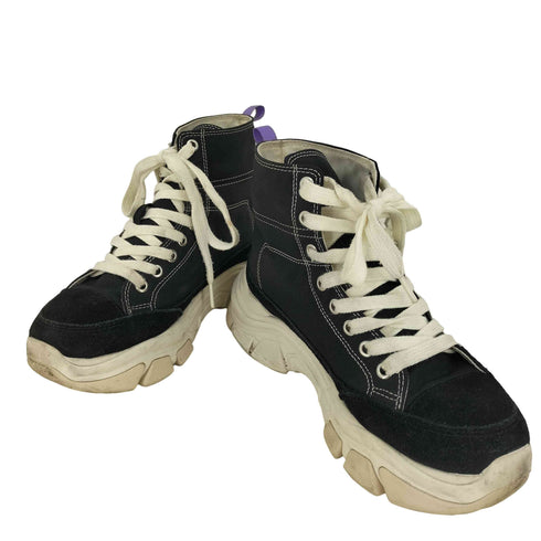 ノルディー nerdy Zelig Canvas High チャンキー スニーカー レディース 25