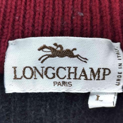 ロンシャン LONGCHAMP OLD イタリア製 プルオーバーニット メンズ JPN:L