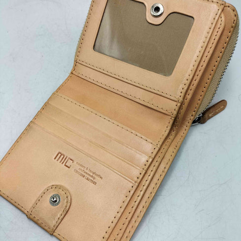 MIC オイルプルアップレザー バグッダ ミニマルチウォレット メンズ