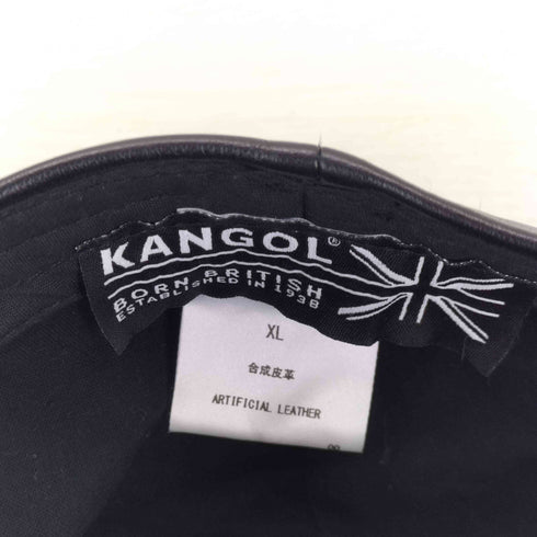 カンゴール KANGOL フェイクレザーハンチング メンズ JPN:XL