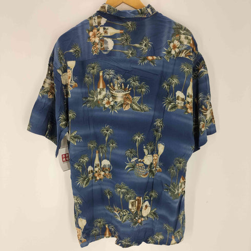 ピエールカルダン pierre cardin 90s レーヨンアロハシャツ メンズ import:L