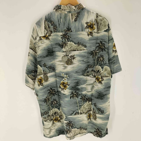 ピエールカルダン pierre cardin 90s レーヨンアロハシャツ メンズ import:L