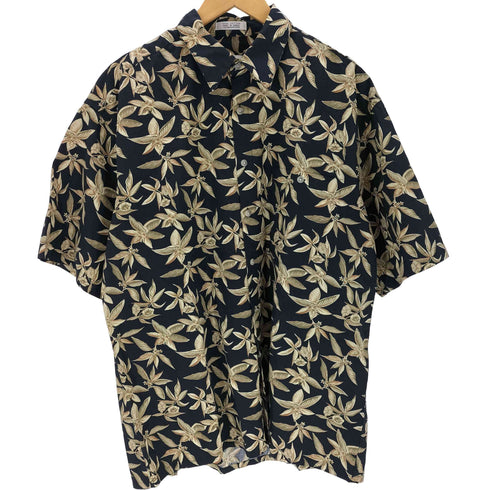 ピエールカルダン pierre cardin 90s コットンアロハシャツ メンズ import:L