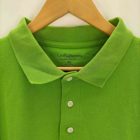 croft&barrow コットンポロシャツ メンズ import:XL