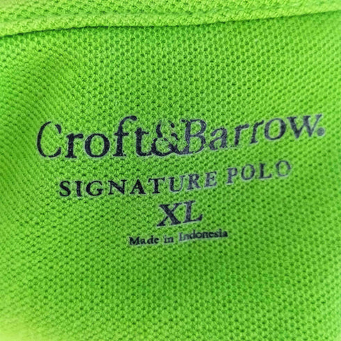 croft&barrow コットンポロシャツ メンズ import:XL