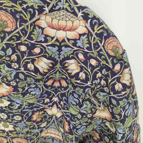 MORRIS Gallery リネンコットンプリントロングワンピースLODDEN柄 レディース MP