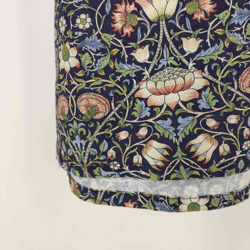 MORRIS Gallery リネンコットンプリントロングワンピースLODDEN柄 レディース MP