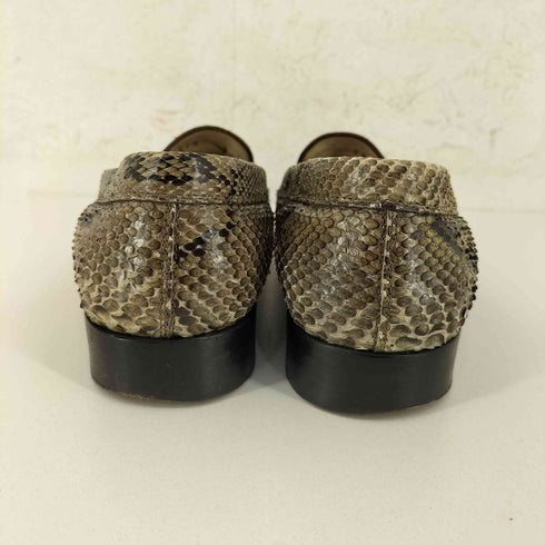 トッズ TOD’S パイソン コインローファー レディース 7 1/2