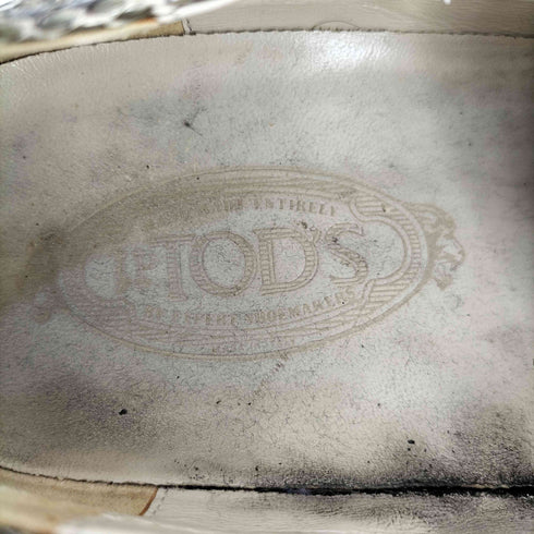トッズ TOD’S パイソン コインローファー レディース 7 1/2