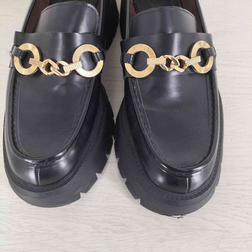 ザラ ZARA トラックソール ビットローファー メンズ 42