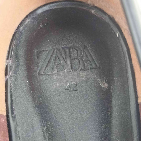 ザラ ZARA トラックソール ビットローファー メンズ 42