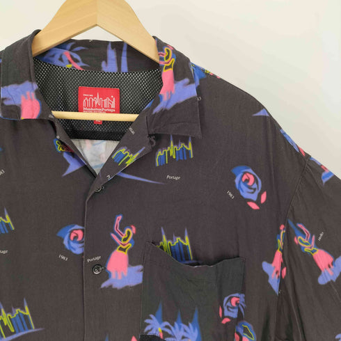 マンハッタンポーテージ Manhattan Portage 23SS S/S Aloha Shirt メンズ import:XL