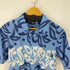 ステューシー Stussy 90S Old STUSSY オールドステューシー 開襟シャツ コットン オールドスケート トライバル柄 メンズ JPN:L