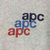 アーペーセー A.P.C. ロゴプリントクルーネックTシャツ メンズ JPN:M
