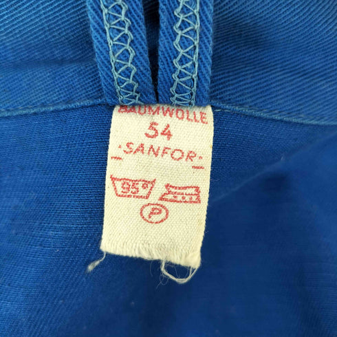80-90S BAUMWOLLE フレンチ ユーロ ワーク コート メンズ 54