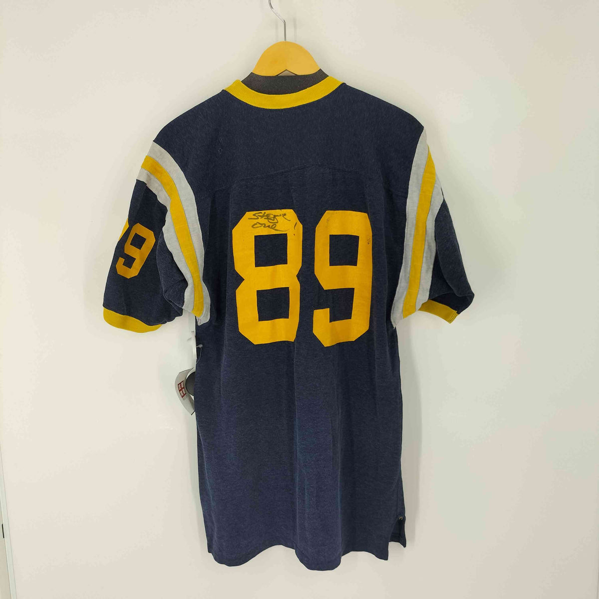 60s 70s hanesport ヘインズ　FOOTBALL Tシャツ ヘインズ Hanes 60-70S HANESPORTタグ フットボールTシャツ