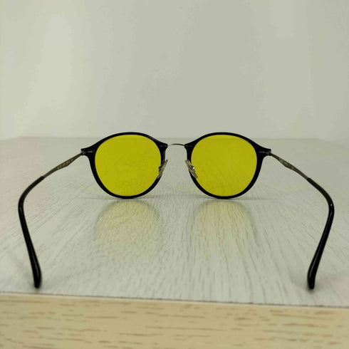 レイバン Ray-Ban RB7073 ラウンド ボストンサングラス イエローレンズ メンズ 49□21