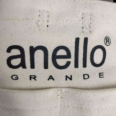 アネロ anello GRANDE キャンバス 2WAY ハンドバッグ ショルダーバッグ 小 レディース
