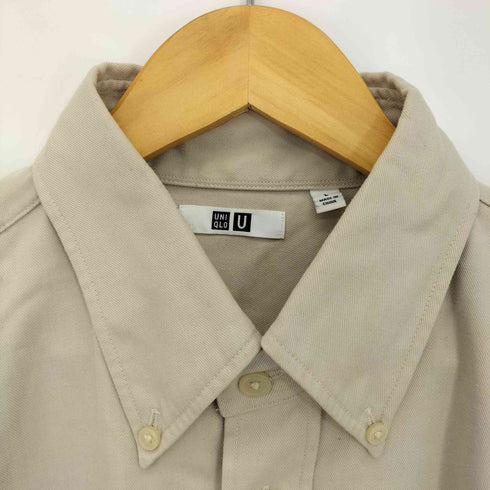 ユニクロユー UNIQLO U 23AW ツイルオーバーサイズシャツ メンズ JPN:L