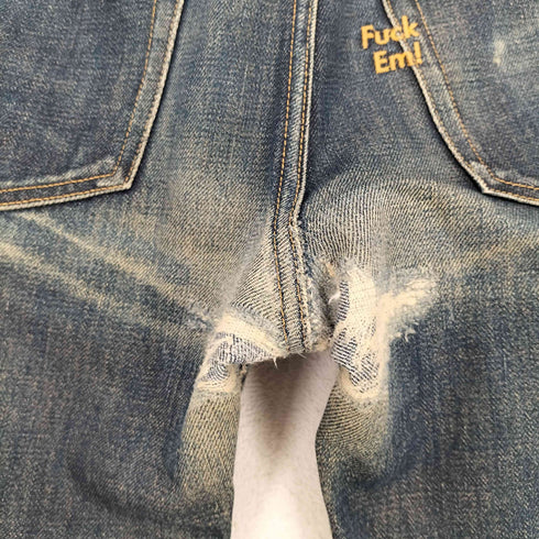シュプリーム Supreme 09AW FUCK EM Denim メンズ US:28-29